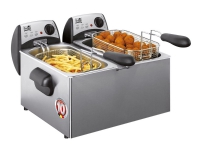 FRITEL Starter FR 1355 Duo - Dypsteker - 6 liter - 4.4 kW - grå Kjøkkenapparater - Kjøkkenmaskiner - Frityrkokere