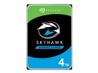 Seagate SkyHawk ST4000VX016 - Harddisk - 4 TB - intern - 3.5 - SATA 6Gb/s - buffer: 256 MB - med 3-års Seagate Rescue Data Recovery PC-Komponenter - Harddisk og lagring - Interne harddisker