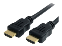 Bilde av Startech.com 3m High Speed Hdmi Cable W/ Ethernet Ultra Hd 4k X 2k - Hdmi-kabel Med Ethernet - Hdmi Hann Til Hdmi Hann - 3 M - Svart