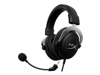 HyperX CloudX Gaming – Headset – fullstorlek – kabelansluten – 3,5 mm kontakt – svart silver – för Victus by HP Laptop 15 16  Laptop 14 15 17  Pavilion x360 Laptop  Pro 290 G9