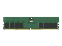 Kingston ValueRAM - DDR5 - modul - 32 GB - DIMM 288-pin - 4800 MHz / PC5-38400 - CL40 - 1.1 V - ikke-bufret - on-die ECC PC-Komponenter - RAM-Minne - DDR5