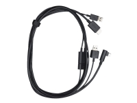 Wacom X-Shape Cable - Video / lyd / data / -strømkabel - USB, HDMI hann til strøm, digitizer connector - for One DTC133 PC tilbehør - Mus og tastatur - Tegnebrett
