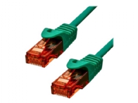 ProXtend – Patch-kabel – RJ-45 (hane) till RJ-45 (hane) – 1.5 m – 6 mm – UTP – CAT 6 – halogenfri hakfri tvinnad – grön