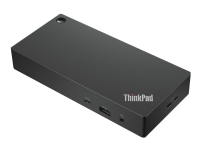 Lenovo ThinkPad Universal USB-C Dock – Dockningsstation – USB-C – HDMI 2 x DP – GigE – 90 Watt – CRU – Chile Italien – för K14 Gen 1  ThinkPad E14 Gen 3  E14 Gen 4  P15v Gen 3  X1 Fold 16 Gen 1  Yoga Slim 7 Pro 14
