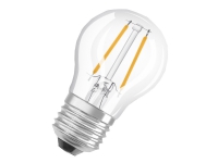 LED-lyspære Mini-ball 1,5W/827 (15W) filament clear E27