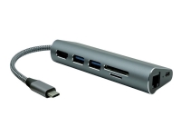 ProXtend 7in1 MultiHub – Dockningsstation – USB-C 3.2 Gen 1 – HDMI – GigE