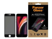 Bilde av Panzerglass™ | Privacy & Case-friendly - Skærmbeskytter For Mobiltelefon - Edge-to-edge Passform - Rammefarve Sort | Apple Iphone 6/6s/7/8/ Se (2. Generasjon)