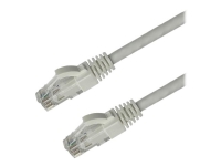 Lanview – Nätverkskabel – RJ-45 (hane) till RJ-45 (hane) – 1 m – 6 mm – UTP – CAT 6a – halogenfri formpressad hakfri – vit