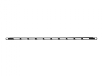 Lanview – Rack cable lacing bar (horisontell) – svart – 0.5U – 19