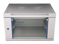 Extralink - Rack skap - veggmonterbar - grå - 6U - 19