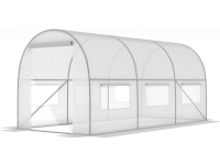 FUNFIT WHITE foil tunnel with windows – 6m2 = 300 * 200 * 200