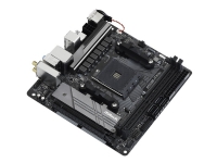 ASRock B550M-ITX/ac - Hovedkort - mini-ITX - Socket AM4 - AMD B550 Chipset - USB-C Gen1, USB 3.2 Gen 1 - Bluetooth, Gigabit LAN, Wi-Fi - innbygd grafikk (CPU kreves) - HD-lyd (8-kanalers) PC-Komponenter - Hovedkort - AMD hovedkort