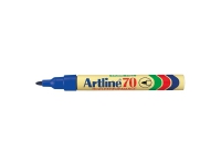 Marker Artline 70 permanent blå 1,5mm - (12 stk.) Skriveredskaper - Markør - Permanenttusj