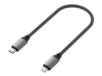 Satechi - Lightning-kabel - Lightning hann til 24 pin USB-C hann - 25 cm PC tilbehør - Kabler og adaptere - Datakabler