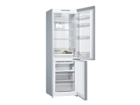 Bosch Serie | 2 KGN36NLEA - Køleskab/fryser - bund-fryser - bredde: 60 cm - dybde: 66 cm - højde: 186 cm - 305 liter - Klasse E - inox