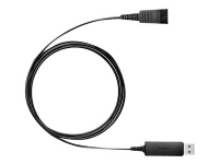 Jabra LINK 230 - Hodesettadapter - USB hann til Quick Disconnect TV, Lyd & Bilde - Hodetelefoner & Mikrofoner - Tilbehør