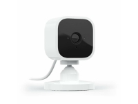 Bilde av Amazon Blink Mini, Ip-sikkerhetskamera, Innendørs, Trådløs, 200 Mhz, Bord, Hvit