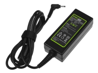 Green Cell PRO - Strømadapter - AC - 45 watt - svart - for ASUS ZENBOOK UX21E UX31E PC tilbehør - Ladere og batterier - Bærbar strømforsyning
