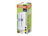 OSRAM DULUX T/E PLUS – Ej inbyggt kompakt lysrör – form: T12X3 – GX24q-3 – 26 W (motsvarande 26.5 W) – klass G – varmt vitt ljus – 3000 K