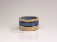 I.P.T.S. Keramikskål 11,5cm blå kant