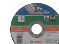 Bosch Kappeskive, rett, metall D= 115 mm, tykkelse= 2,5 mm