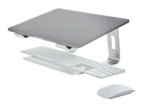 StarTech.com Laptop Stand for Desk, 5kg/11lb, Aluminum, Silver, Ergonomic - Notebookstativ - 13 - 17 - sølv PC-Komponenter - Kjøling og modifikasjoner - Bærbar kjøling