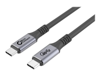 MicroConnect Premium – USB-kabel – 24 pin USB-C (hane) till 24 pin USB-C (hane) – USB4 Gen3x2 – 20 V – 5 A – 50 cm – 5K60 Hz (5120 x 2880) stöd – svart