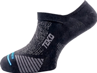 TEKO Socks ecoRUN No Show Ultralight 1.0 Black & Dusk 2PACK M (38-41)