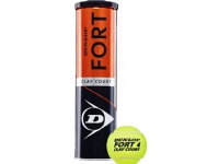 Bilde av Dunlop Dunlop Fort Clay Court Tennisballer 4 Stk