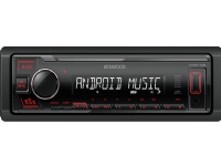 Kenwood KMM-105RY, Sort, 1 DIN, 50 W, 4.0 kanaler, 50 W, 30 - 15000 Hz Bilpleie & Bilutstyr - Interiørutstyr - Hifi - Bilradio