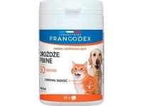 Francodex FRANCODEX PL Ølgjær for hunder og katter 60 tabletter Kjæledyr - Hund - Kosttilskudd og oljer