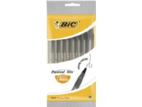 Bic Pen rundpinne svart veske 8 928498 Skriveredskaper - Kulepenner & Fyllepenner - Kulepenner med trykk-knapp