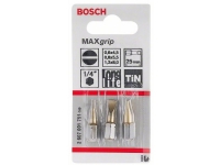 Bosch Accessories Lige kærv-bit 4.5 mm 5.5 mm 8 mm TiN D 6.3 3 stk