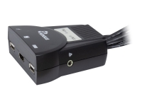 Argus KVM-LS-21HA HDMI - KVM / lydsvitsj - 2 x KVM/lyd - stasjonær PC tilbehør - KVM og brytere - Switcher