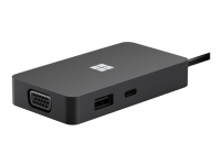 Microsoft USB-C Travel Hub - Dokkingstasjon - USB-C - VGA, HDMI - GigE PC & Nettbrett - Bærbar tilbehør - Portreplikator og dokking