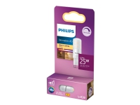 Philips – LED-glödlampa – form: kapsyl – G9 – 2.6 W (motsvarande 25 W) – klass E – varmt vitt ljus – 2700 K