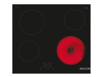 Bosch Serie | 4 PKE611BA2E – Keramisk häll – 4 kokplattor – Fördjupning – bredd: 56 cm – djup: 49 cm – svart – ramlös