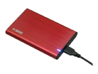 iBOX HD-05 - Drevkabinett - 2.5 - SATA 6Gb/s - USB 3.1 (Gen 1) - rød PC-Komponenter - Harddisk og lagring - Skap og docking