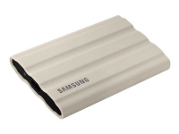 Samsung T7 Shield MU-PE1T0K – SSD – krypterat – 1 TB – extern (portabel) – USB 3.2 Gen 2 (USB-C kontakt) – 256 bitars AES – beige
