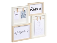 Alternativ bild 0 för Hama "Kiruna" Portrait Frame Gallery 1x 10x15 1x 15x15 1x 13x18 1x 15x20 cm