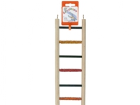 Birrdeeez Budgie Ladder 6 step All Wood 1 st Kjæledyr - Fugl - Annet tilbehør