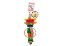 Birrdeeez Parakeet wooden toy 1 st Kjæledyr - Fugl - Annet tilbehør