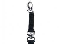 Excellent Lunge lux black with snap hook
