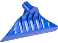 Manure and dirt scraper blue without handle