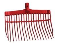 Shaving fork plastic red without handle 1 st Kjæledyr - Hest - Tilbehør