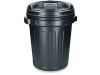 Excellent Storage Bucket with lid Black 40 litres