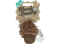 Wooly Luxury Slipper Brown