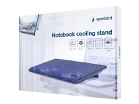 Gembird NBS-2F15-05 - Notebookkjølepute - 15.6 PC & Nettbrett - Bærbar tilbehør - Diverse tilbehør