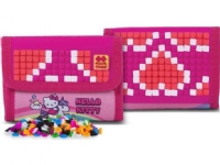 Pixie Crew Hello Kitty Velcro wallet with purple panel
