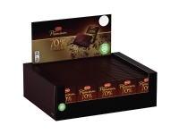 Choklad marabou premium 70 % 10 g förpackning med 120 stycken.